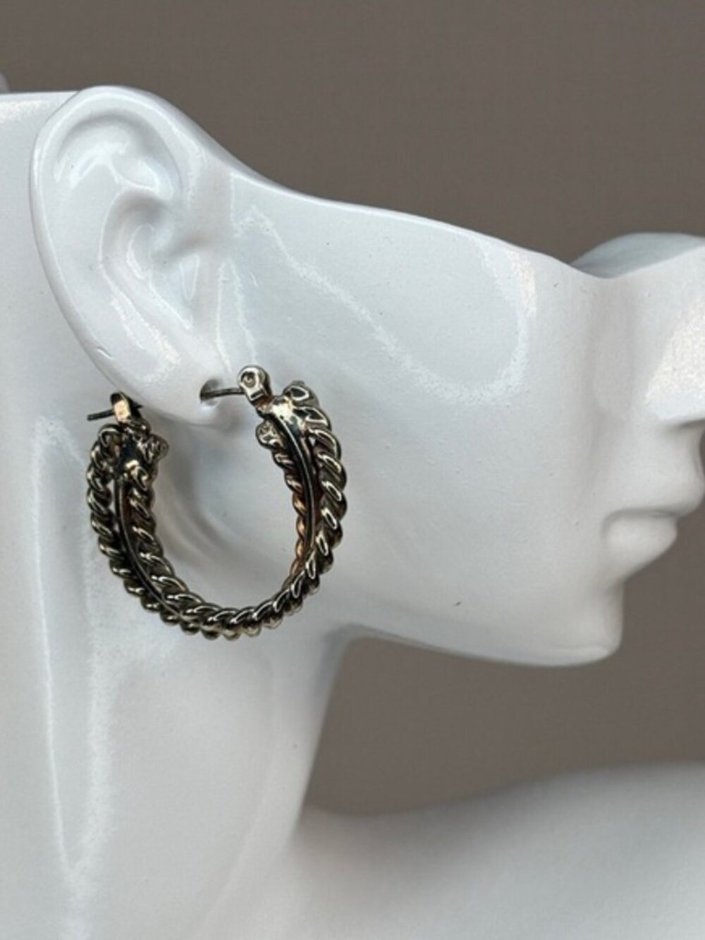 Elegant Silver Hoop Earrings